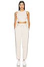 view 4 of 4 Sportswear Essentials Cropped Tank in Light Orewood Brown & Sail