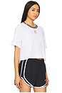 view 2 of 4 Dri-FIT Short Sleeve Cropped T-shirt in White