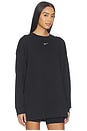 view 2 of 4 NSW Essential Oversized T-Shirt in Black