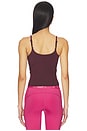 view 3 of 4 Dri Fit Tank Top in Burgundy Crush & White