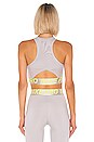 view 3 of 4 Pro Intertwist 2.0 Crop Top in Atmosphere Grey