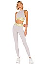 view 4 of 4 Pro Intertwist 2.0 Crop Top in Atmosphere Grey