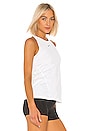 view 2 of 4 Pro All Over Mesh Tank in White
