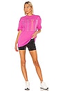 view 4 of 4 NK Boxy Tee GCE in Active Fuchsia