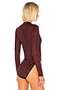 view 4 of 5 Python Bodysuit in Team Red