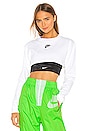 view 1 of 4 NSW Air Crop Top in White