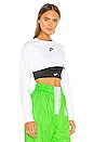 view 2 of 4 NSW Air Crop Top in White