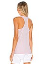 view 3 of 5 Infinite Tank in Pink Glow & Reflective Silver