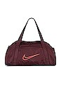 view 2 of 5 Nike Gym Club Bag in Burgundy Crush & Canyon Rust