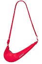 view 1 of 4 BOLSO LE SWOOSH in University Red & Shiny Silver