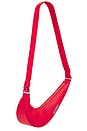 view 3 of 4 BOLSO LE SWOOSH in University Red & Shiny Silver