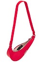 view 4 of 4 BOLSO LE SWOOSH in University Red & Shiny Silver