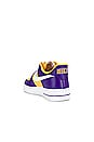 view 3 of 6 Air Force 1 '07 SE Sneaker in Court Purple, White, University Gold, & Sail