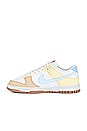 view 5 of 6 Dunk Low NN Sneaker in Summit White, Glacier Blue, & Aquarius Blue