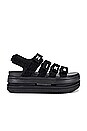 view 1 of 5 Icon Classic Sandal in Black & White
