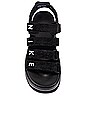 view 4 of 5 Icon Classic Sandal in Black & White