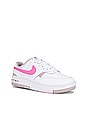 view 2 of 6 Gamma Force Sneaker in White, Playful Pink, & Platinum Violet