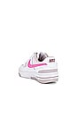 view 3 of 6 Gamma Force Sneaker in White, Playful Pink, & Platinum Violet