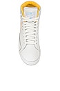 view 4 of 6 Blazer Mid Sneaker in White, Clear, Topaz & Gold