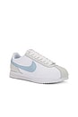 view 2 of 6 Cortez TXT Sneaker in White, Light Armory Blue, & Light Orewood Brown