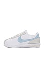 view 5 of 6 Cortez TXT Sneaker in White, Light Armory Blue, & Light Orewood Brown