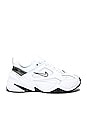 view 1 of 6 Women's M2k Tekno Sneaker in White, Grey & Black