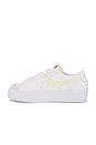 view 5 of 6 ZAPATILLAS DEPORTIVAS BLAZER LOW PLATFORM in White & Life Lime