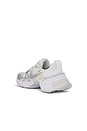 view 3 of 6 V2k Run Sneakers in White, Metallic Silver, Platinum Tint