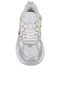 view 4 of 6 V2k Run Sneakers in White, Metallic Silver, Platinum Tint