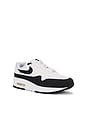 view 2 of 6 AIR MAX 1 スニーカー in White, Black, & Summit White