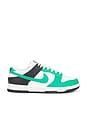 view 1 of 6 DUNK LOW 스니커즈 in Sail, Stadium Green, & Black