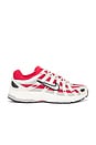 view 1 of 6 P-6000 Sneaker in University Red, Soft Pearl, & Black