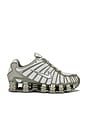view 1 of 6 Shox TL Sneaker in Light Silver, White, & Light Army
