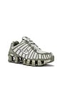 view 2 of 6 Shox TL Sneaker in Light Silver, White, & Light Army