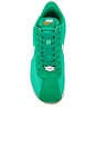 view 4 of 6 Cortez Textile Sneaker in Stadium Green, Coconut Milk, & Safety Orange