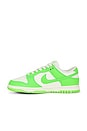 view 5 of 6 Dunk Low Sneaker in Sail & Green Strike