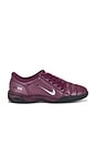 view 1 of 6 T90 SP Sneaker in Bordeaux, Metallic Silver & Black