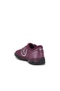 view 3 of 6 T90 SP Sneaker in Bordeaux, Metallic Silver & Black