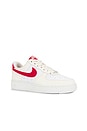 view 2 of 6 Air Force 1 '07 Next Nature Sneaker in Pale Ivory, University Red, White, & Sail
