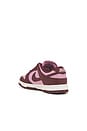 view 3 of 6 Dunk Low Sneaker in White, Elemental Pink, Dark Pony, & Sail