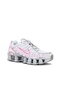 view 2 of 6 SHOX TL スニーカー in Metallic Platinum, Pinksicle, Pink Foam, & White