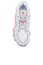 view 4 of 6 SHOX TL スニーカー in Metallic Platinum, Pinksicle, Pink Foam, & White