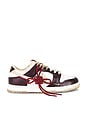 view 1 of 7 Dunk Low LX Sneaker in Sail, Team Gold, & Burgundy Crush