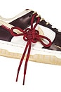 view 7 of 7 Dunk Low LX Sneaker in Sail, Team Gold, & Burgundy Crush