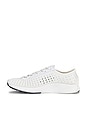 view 5 of 6 Air Superfly Sneaker in White, Metallic Silver & Black