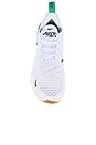 view 4 of 6 Air Max 270 Sneaker in White, Black-summit & White-stadium Green in White, Black & Stadium Green