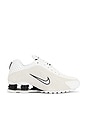 view 1 of 6 Shox R4 Se Sneaker in Summit White, Black & Light Orewood Brown
