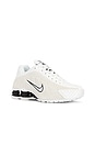 view 2 of 6 Shox R4 Se Sneaker in Summit White, Black & Light Orewood Brown