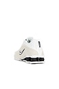 view 3 of 6 Shox R4 Se Sneaker in Summit White, Black & Light Orewood Brown