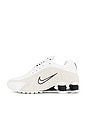view 5 of 6 Shox R4 Se Sneaker in Summit White, Black & Light Orewood Brown